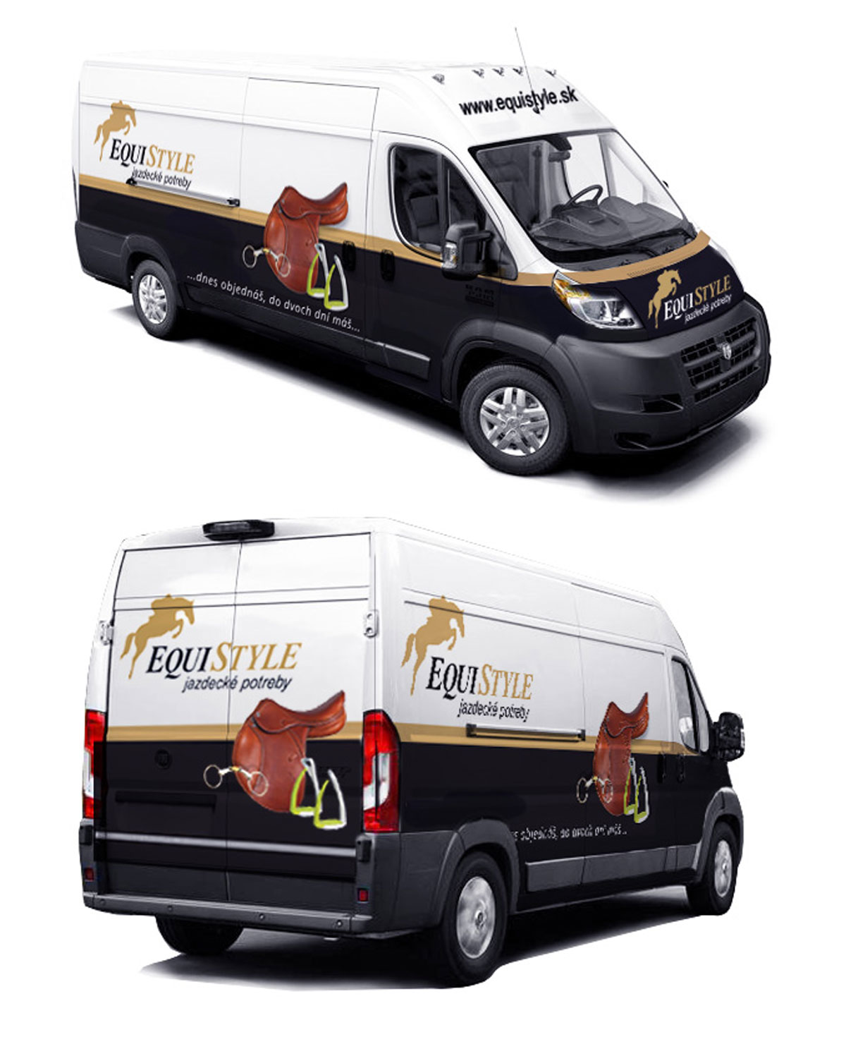 Polep firemného auta