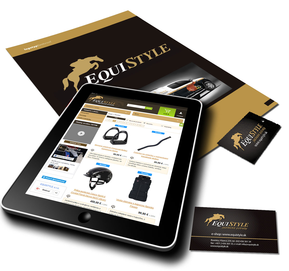 Equistyle logo web vizitka
