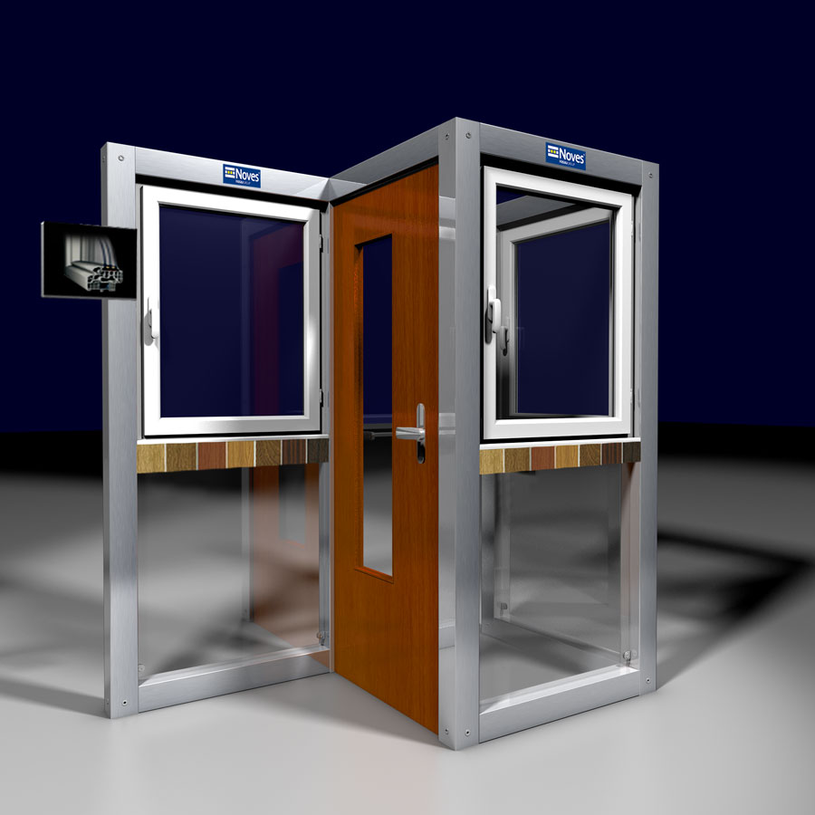 Stender na prezentáciu okien Hasau